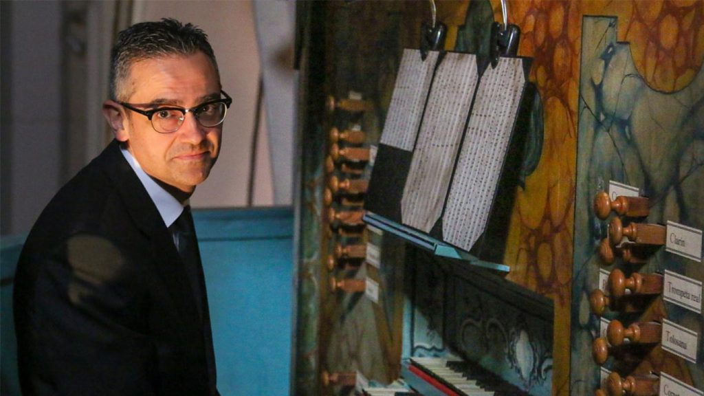 Álvaro Carretero, organista