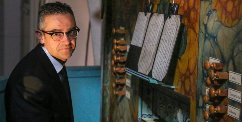 Álvaro Carretero, organista