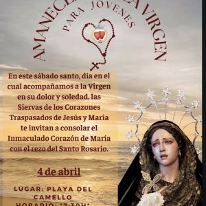 Amanecer con la Virgen abril