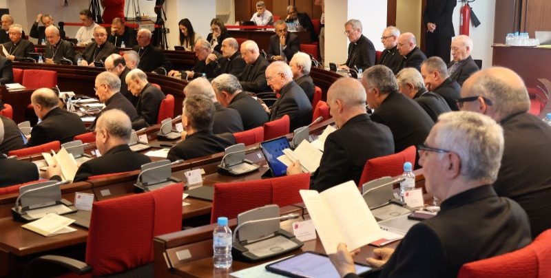 Monseñor Arturo Ros en la Plenaria de abril