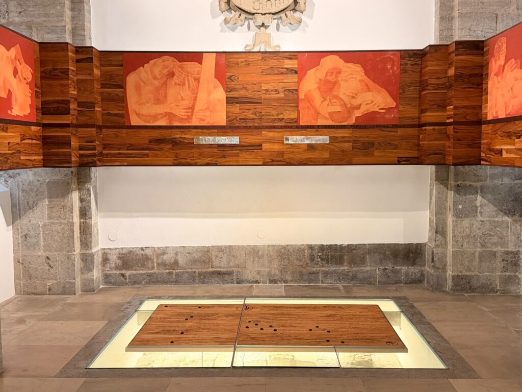 Detalle Capilla de los Mártires en la catedral