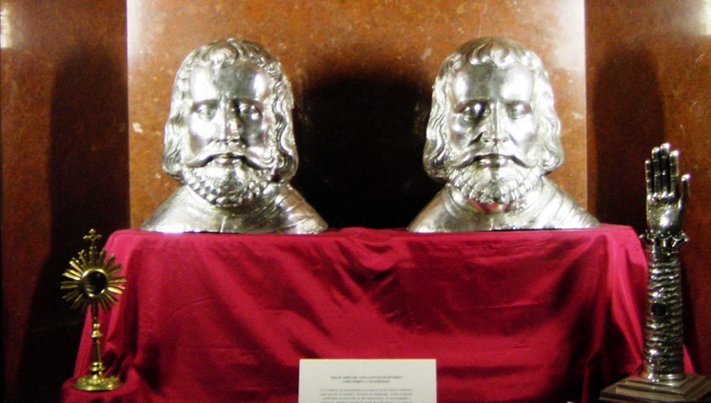 Cabezas de los Santos Mártires, Emeterio y Celedonio