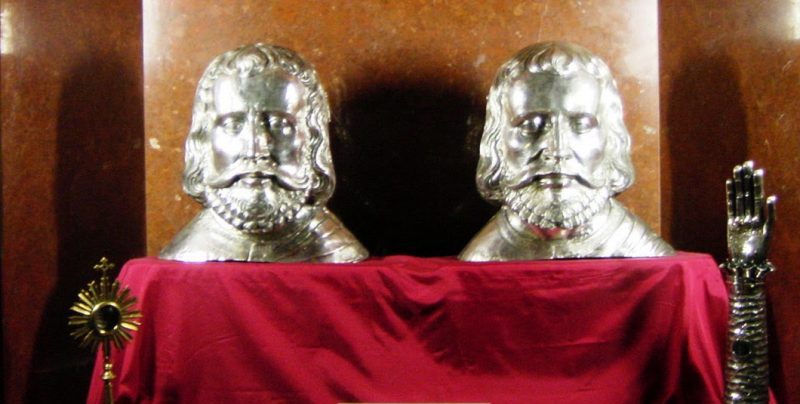 Cabezas de los Santos Mártires, Emeterio y Celedonio