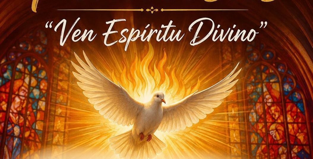 Detalle cartel Vigilia Pentecostés Unquera