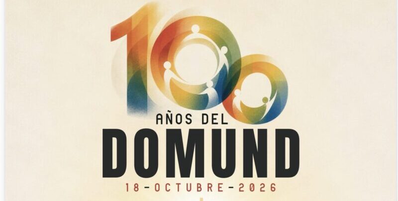 Detalle del cartel del Domund 2026