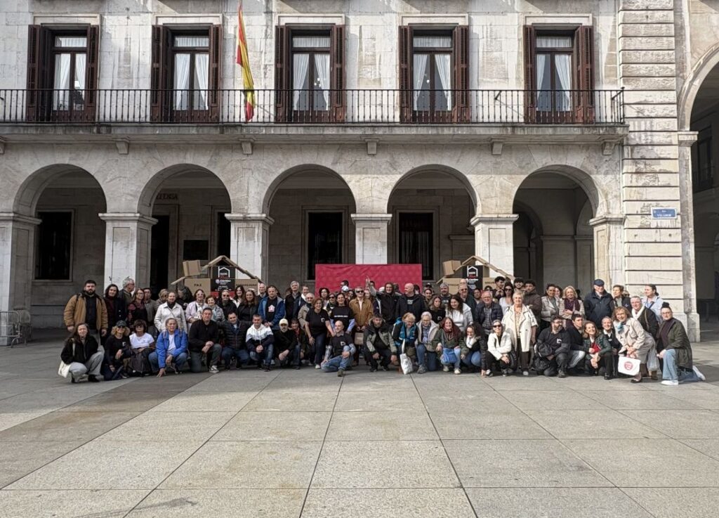 Acto de calle campaña Personas sin Hogar 2026