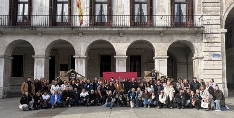 Acto de calle campaña Personas sin Hogar 2026