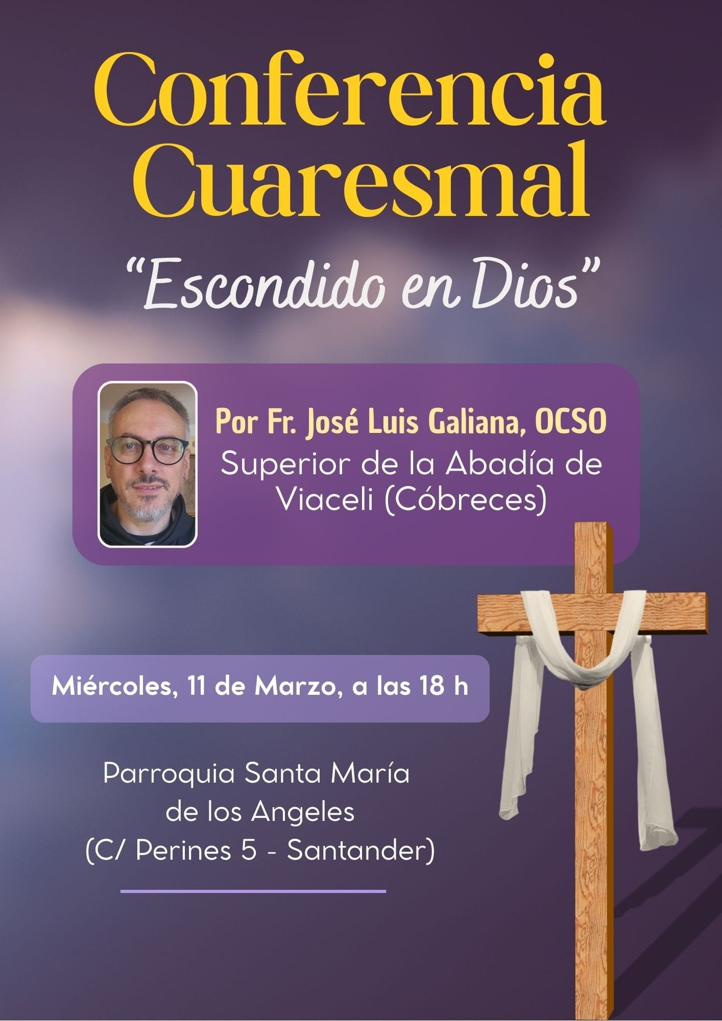 Conferencia Cuaresma Parroquia Ángeles