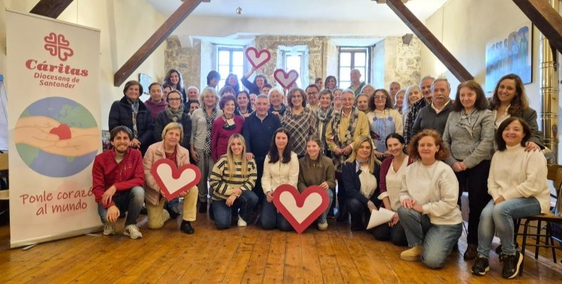 Convivencia voluntarios Cáritas Diocesana de Santander