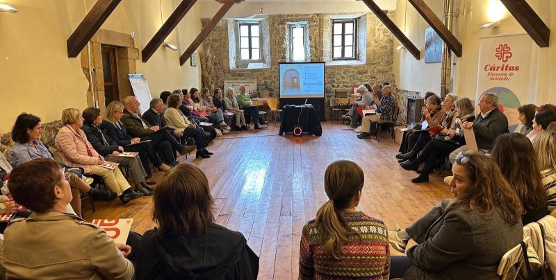 Convivencia voluntarios Cáritas Diocesana de Santander