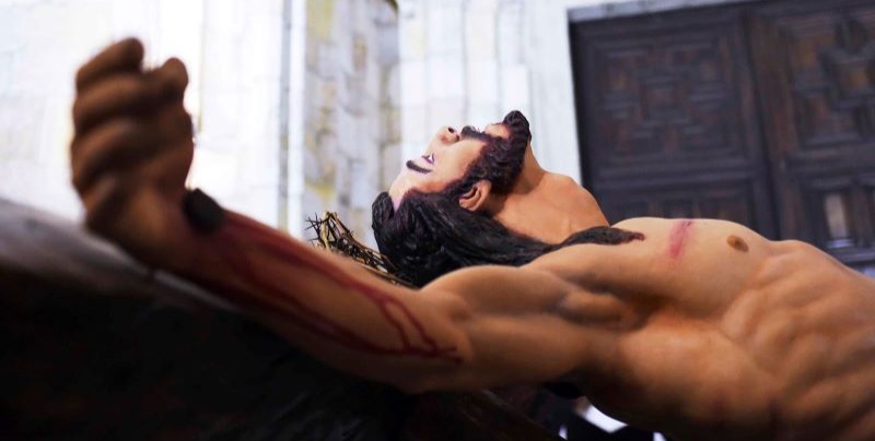 Detalle del Cristo de la Misericordia