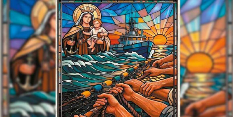 Detalle del cartel del Día de las gentes del mar 2026