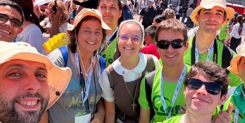 Gloria Martín peregrinos Jubileo Roma 2025