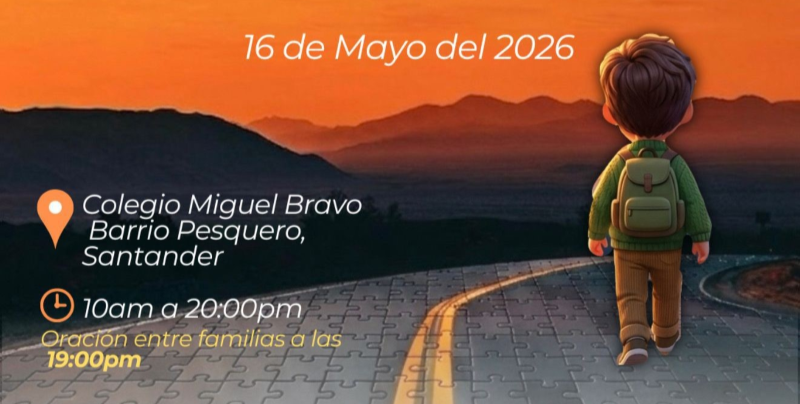Detalle del cartel del encuentro de jóvenes mayo 2026
