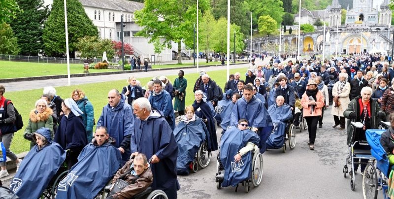 Enfermos peregrinación Lourdes