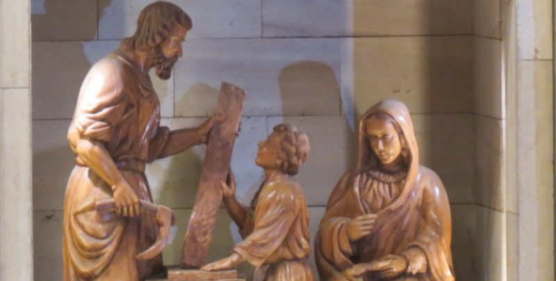 Escultura San José Obrero