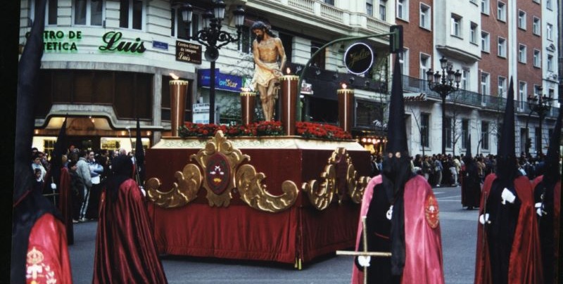 Procesión Flagelado Semana Santa Santander