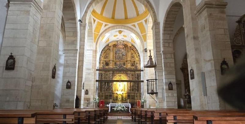 Iglesia del santuario de Soto en Iruz