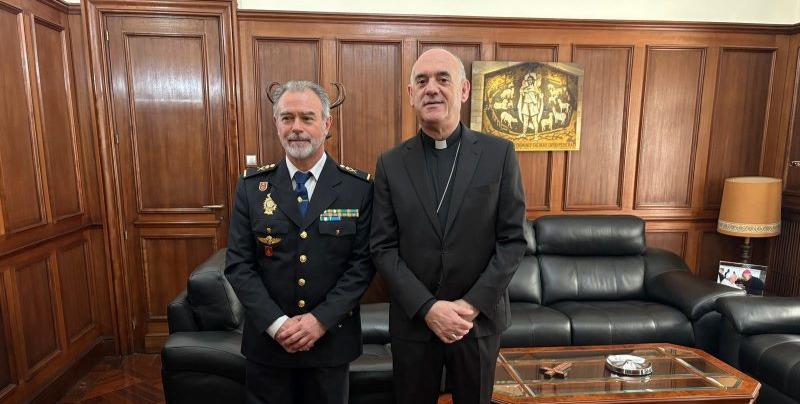 Jefe Policía Nacional Obispo Santander