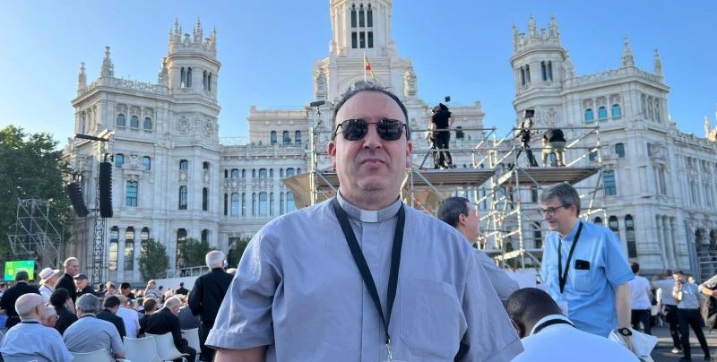 Jesús Jimeno Misa Papa plaza Cibeles