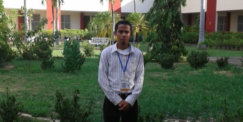 José Luis en el Seminario de Fátima, en Nicaragua