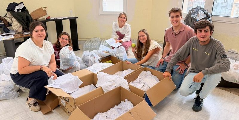 Jóvenes Pastoral con 'Pack del peregrino'