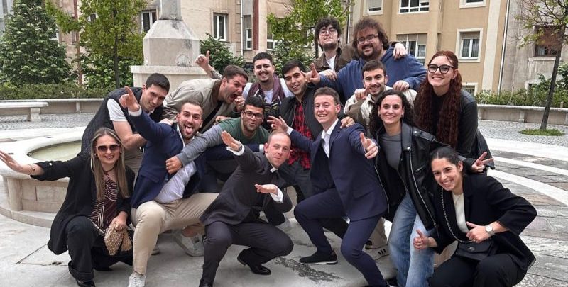 Juanjo Conde con amigos