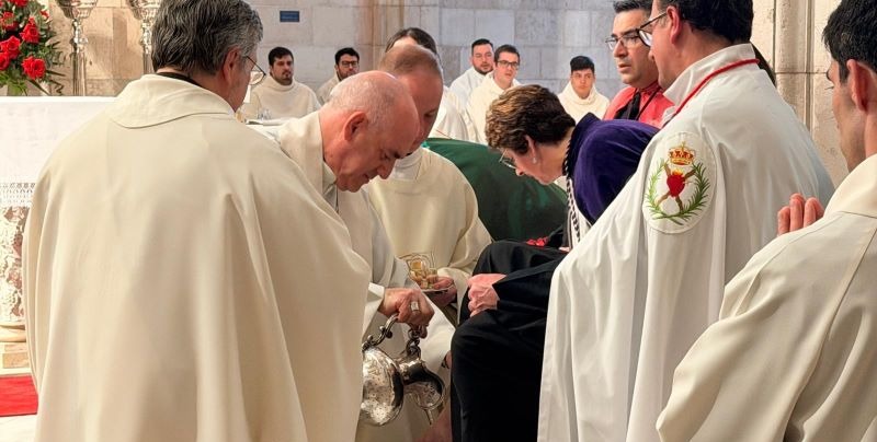 Lavatorio pies Cena del Señor