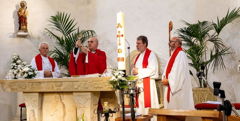 Monseñor Arturo Ros en Soto de la Marina