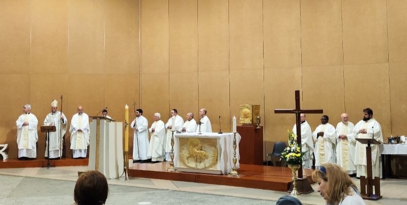 Misa despedida santuario Lourdes