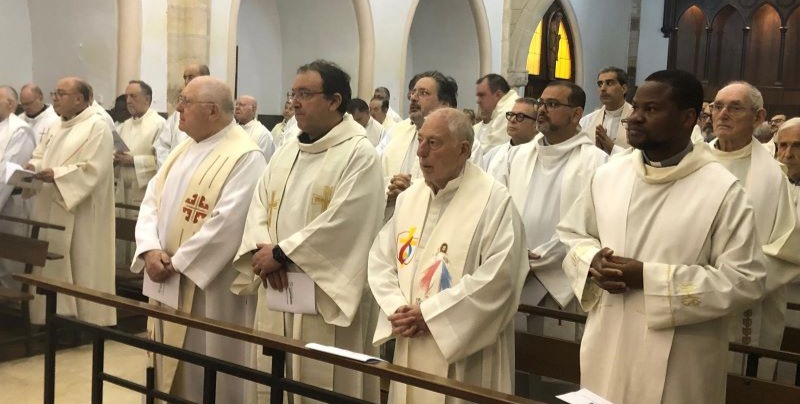 Sacerdotes en la Misa de San Juan de Ávila