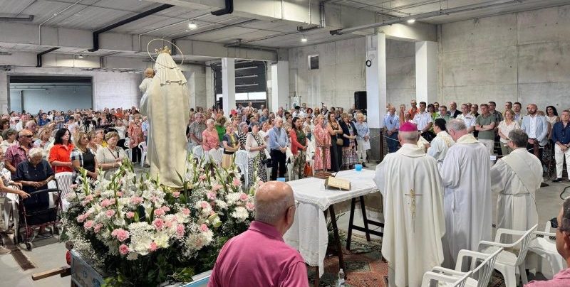 Misa monseñor Arturo Ros Virgen del Carmen Laredo