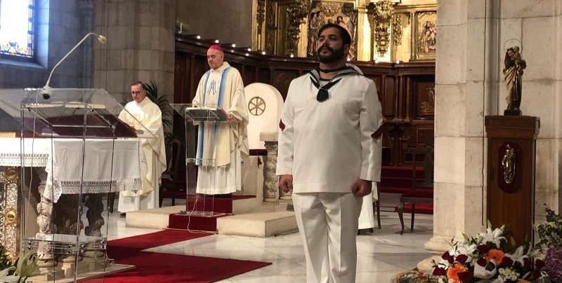 Misa Virgen del Carmen Catedral Santander