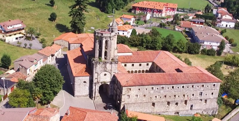 Panorámica del santuario de Soto (Iruz)