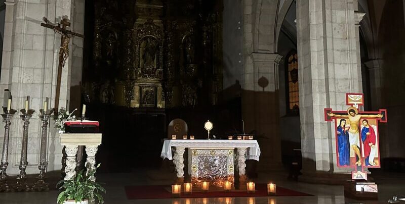 Vigilia de oración con jóvenes