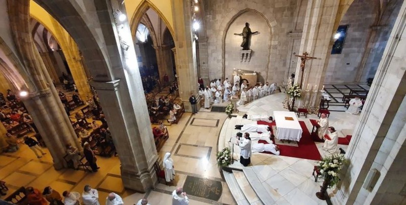Ordenación diaconal de Luis Eguiguren