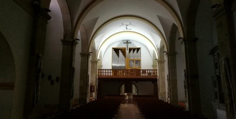 Órgano de la parroquia de Suances