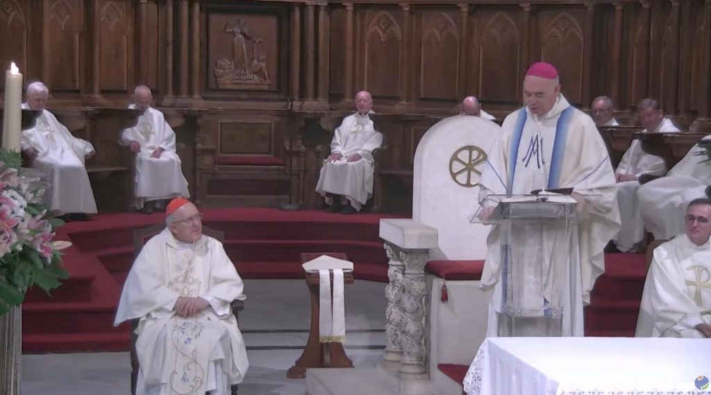 Osoro en la catedral de Santander