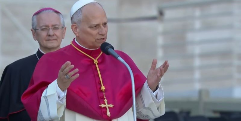 Imagen Papa León Vigilia por la paz