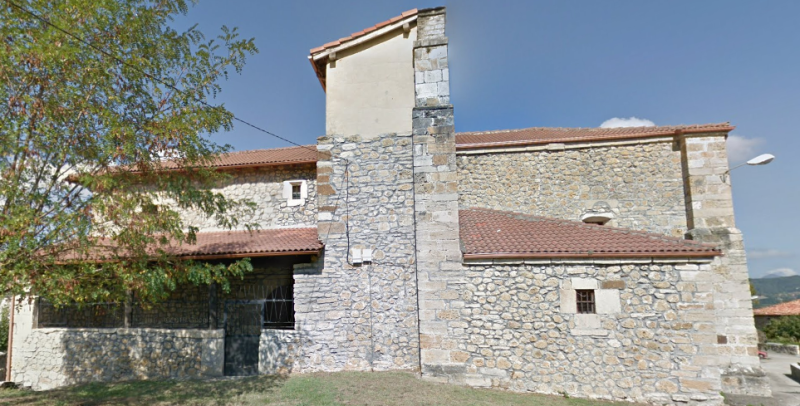 Iglesia parroquial de Lezana, en el Valle de Mena
