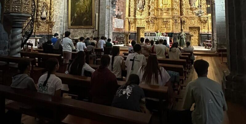 Peregrinación de jóvenes a la Bien Aparecida
