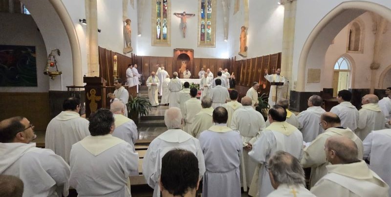 Procesión de entrada Misa san Juan de Ávila