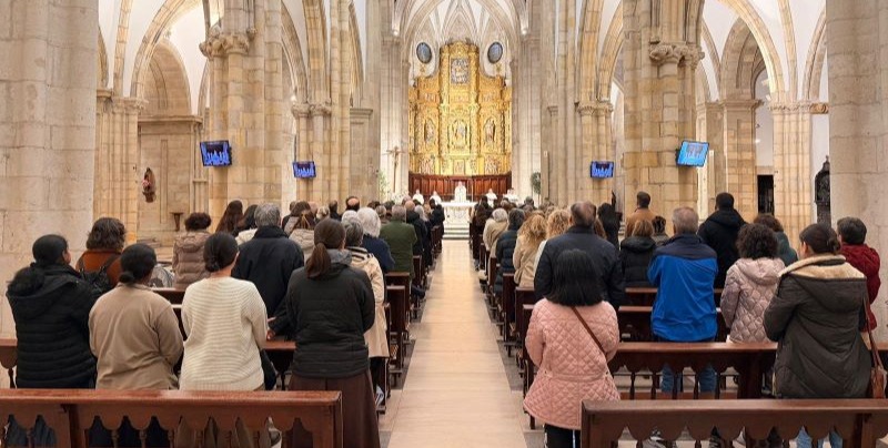 Público asistente Misa Jornada por la Vida