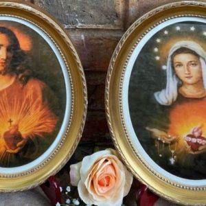 Imagen Sagrados Corazones de Jesús y de María