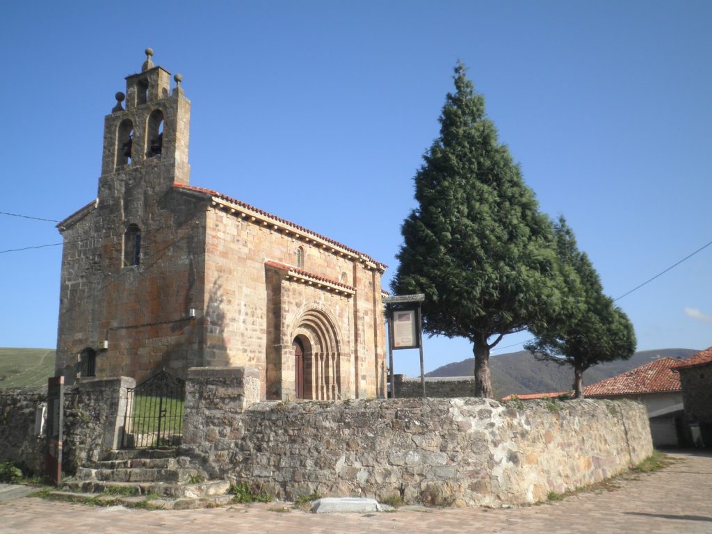 Parroquia de Rioseco en la zona de Reinosa