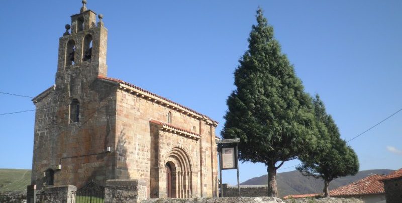 Parroquia de Rioseco en la zona de Reinosa