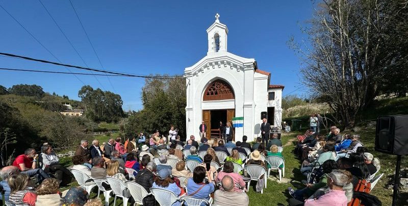 Inauguración ermita de Santa Ana en Tarrueza