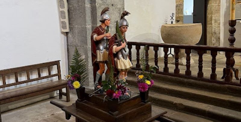 Santos Mártires en San Martín de Soba