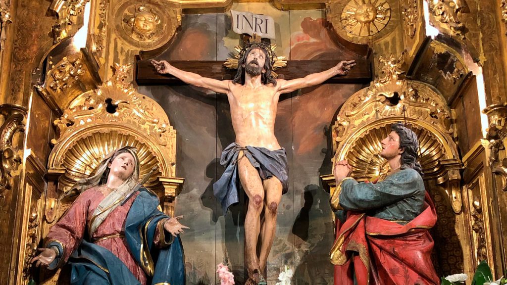 Santísimo Cristo de la Agonía, en Limpias