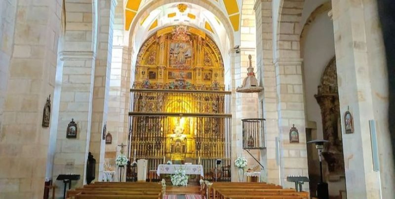 Altar del santuario de Soto en Iruz